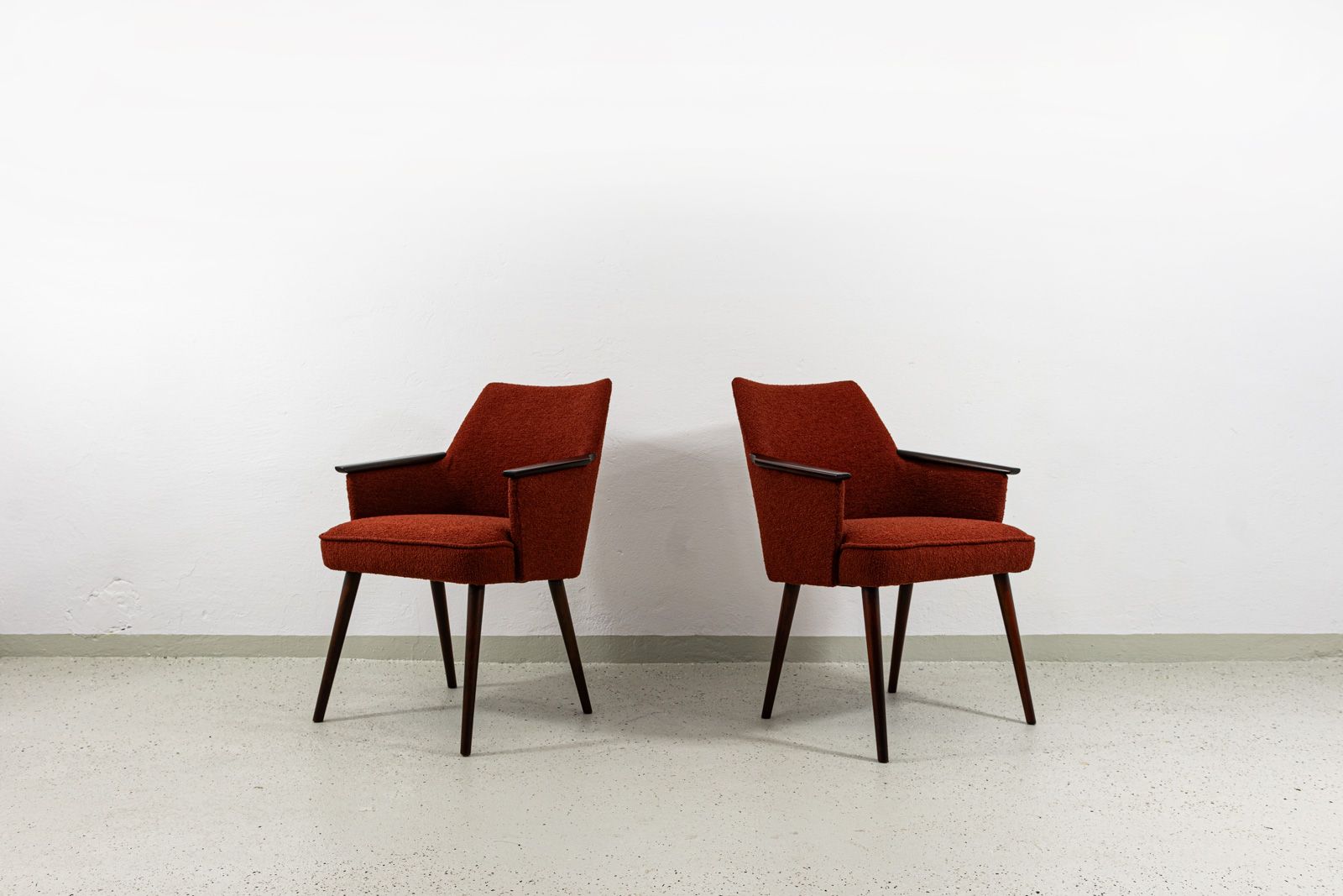 Furniture Mid Century Armchairs, Poland, 1960’s, Set Of 2 photo
