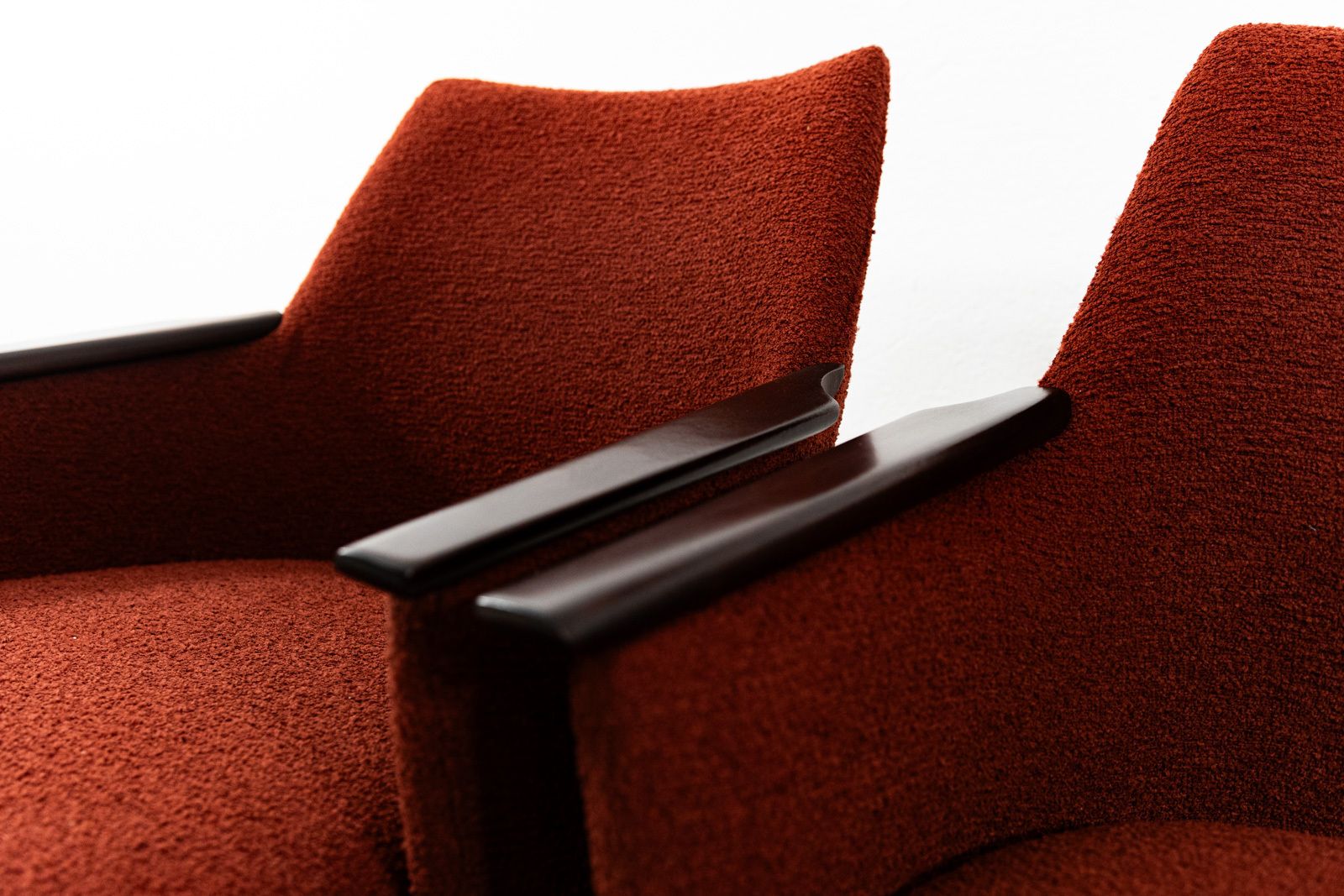photo vintage Mid Century Armchairs, Poland, 1960’s, Set Of 2