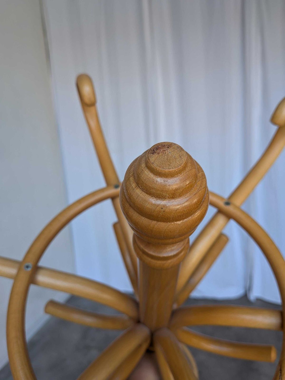 photo buy Vintage Bentwood Coat Stand In Thonet Style, Mid Century Coat Rack