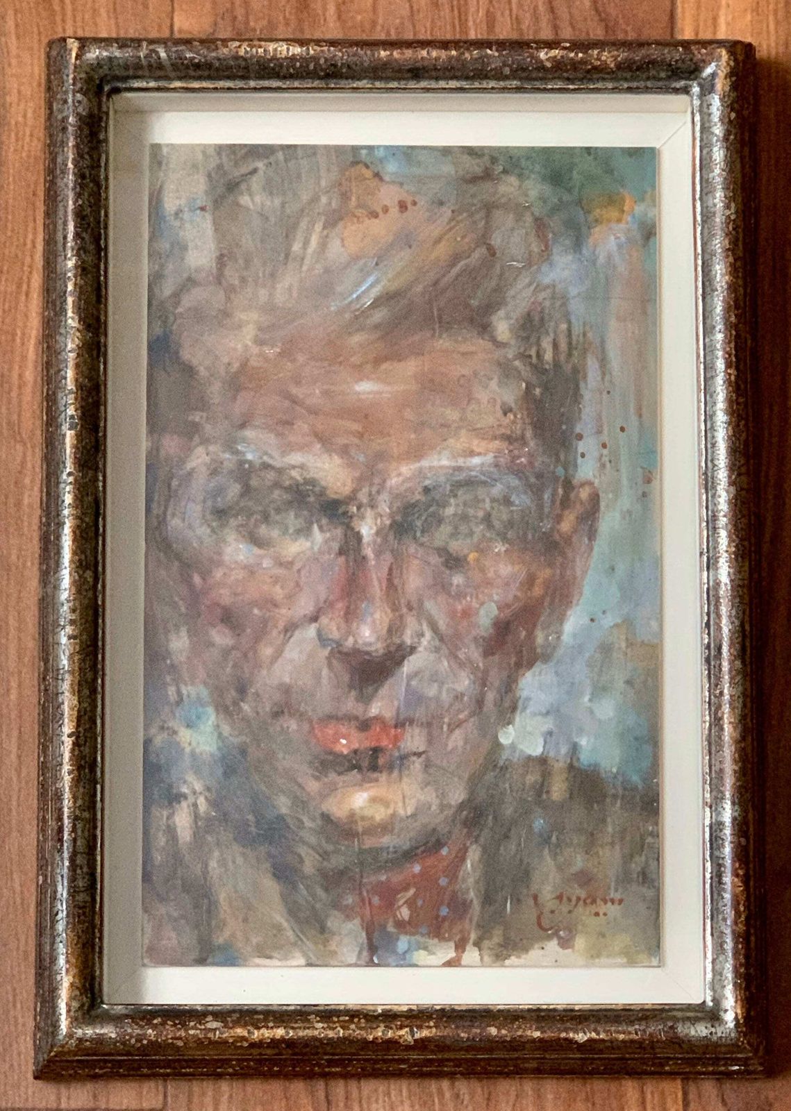 Michael Hyam (British B. 1958) Male Portrait With Cravat