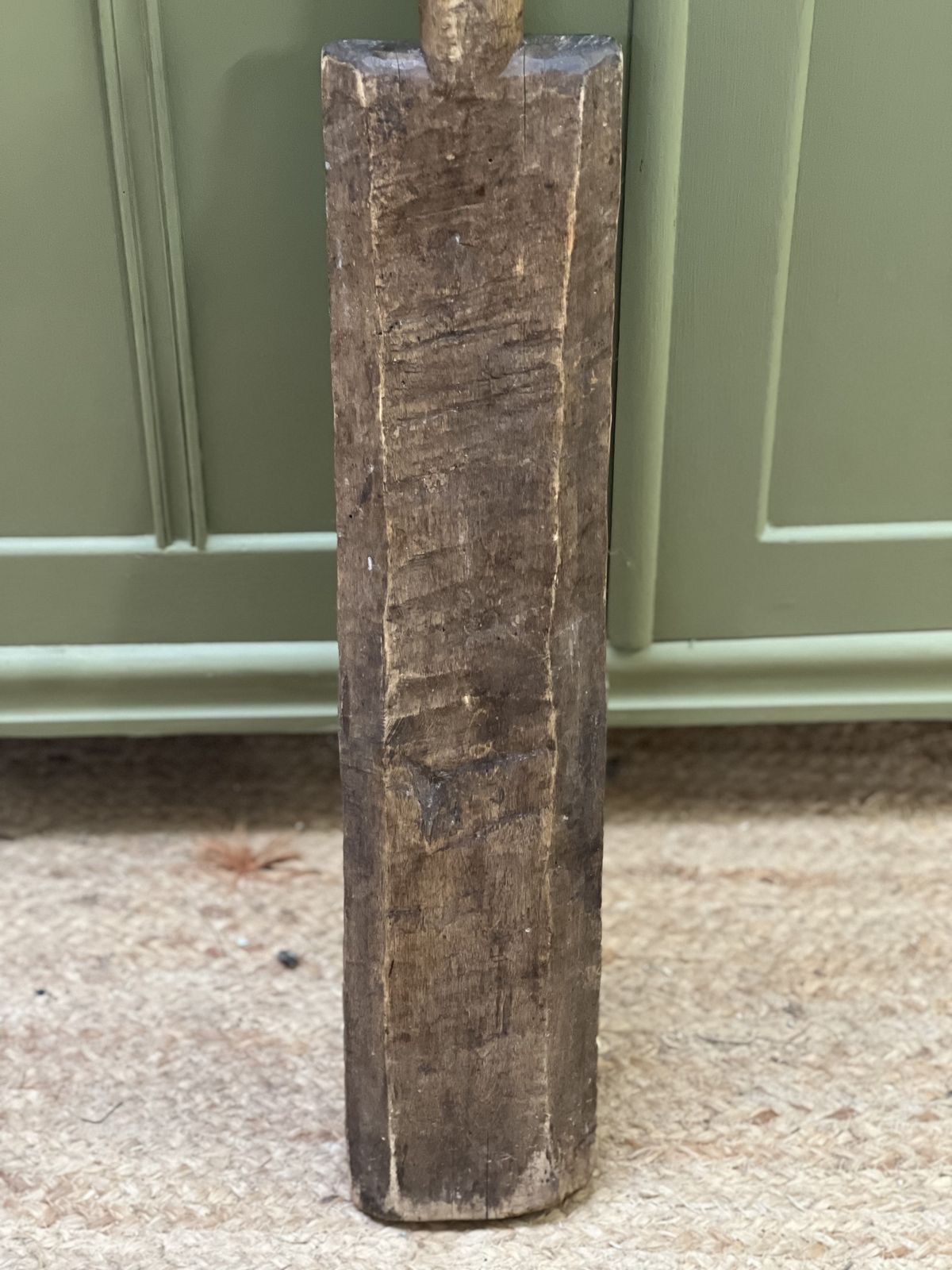 Antique Rustic Estonian Wooden Wash Board photo vintage