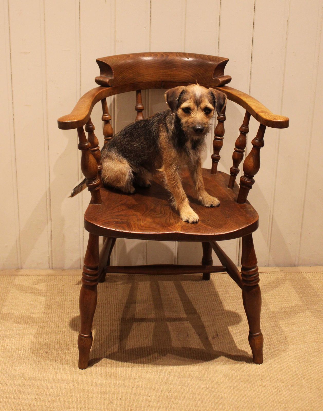 photo for sale Late 19th Century Smokers Bow Armchair