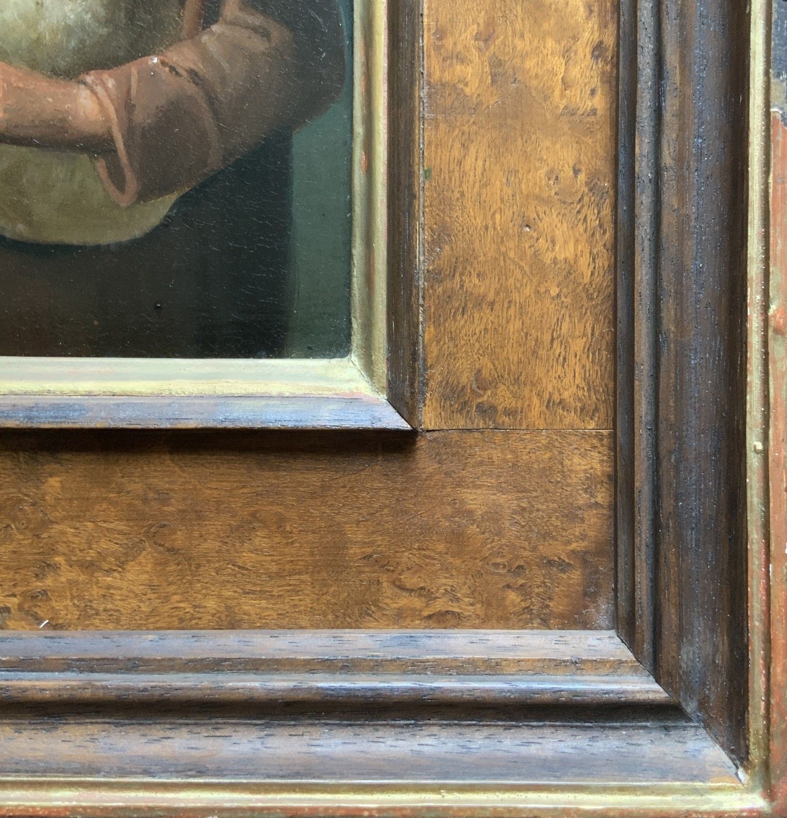 photo furniture Antique Dutch Oil Painting Musician In The Manner Of David Teniers (1610 1690)