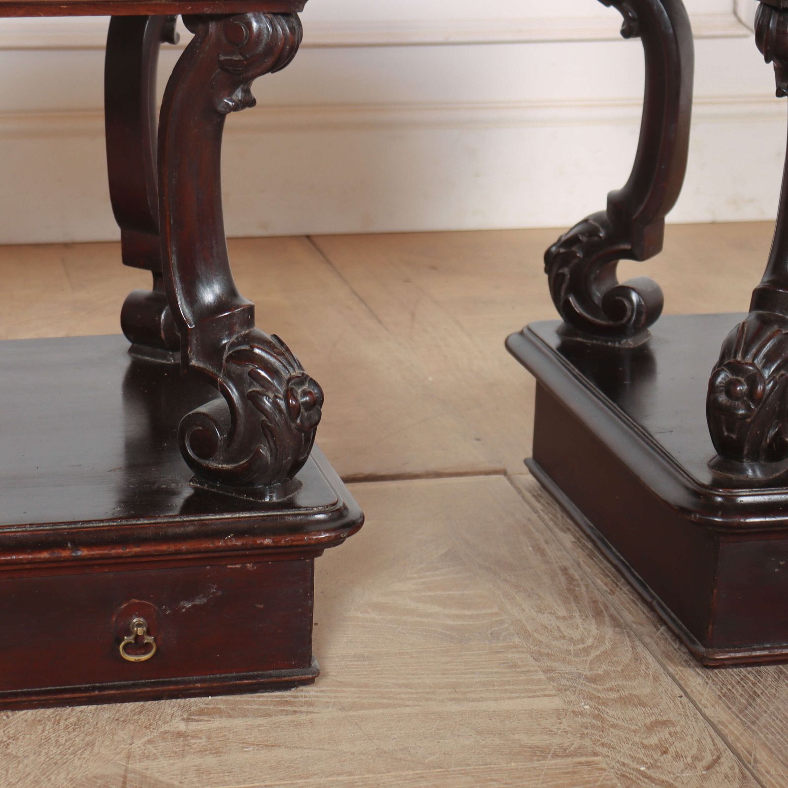 Pair Of Irish Bedside Tables, 1800s photo Furniture