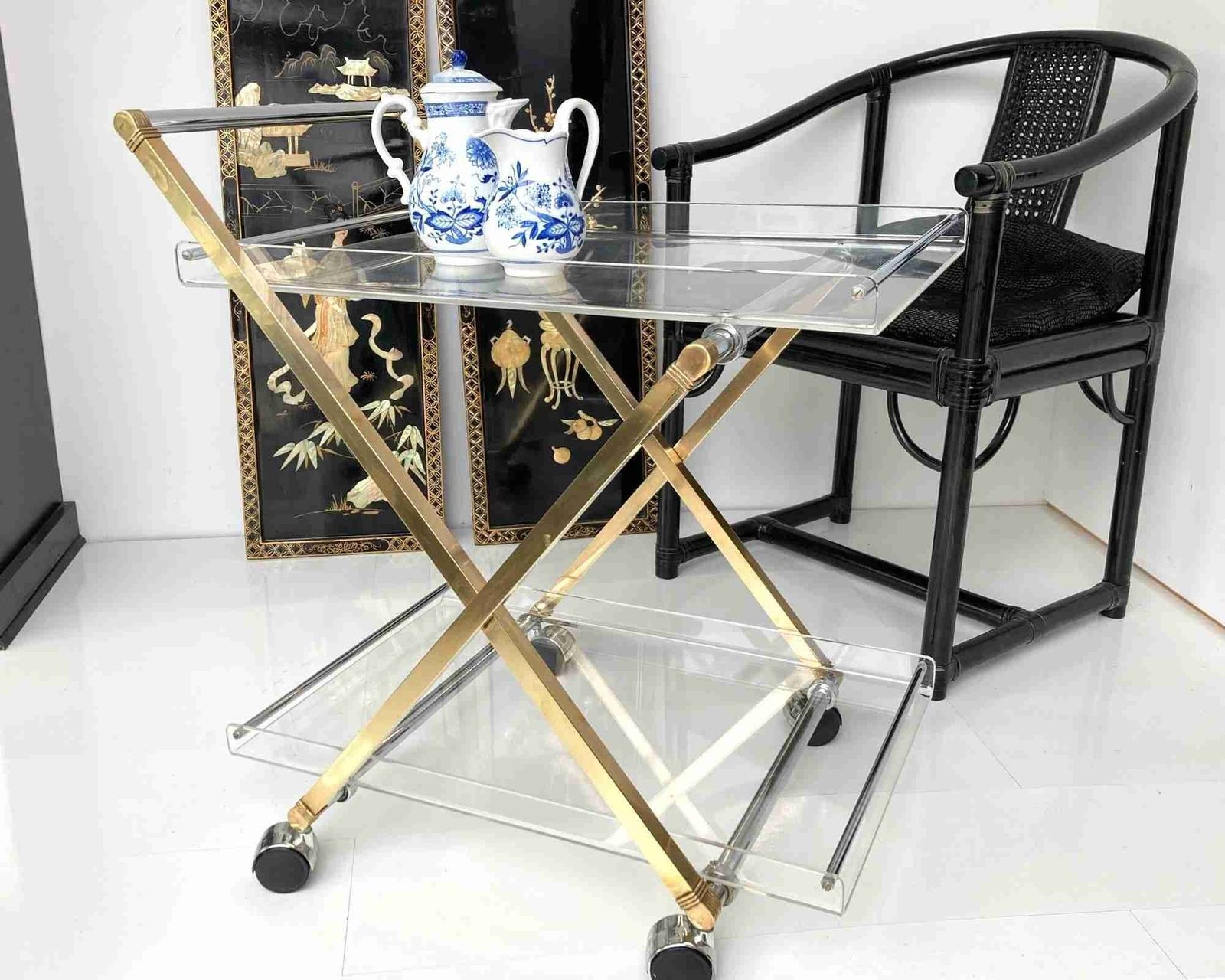 Drankentrolley | Vintage Barcart | Lucite Meubilair photo Meubels