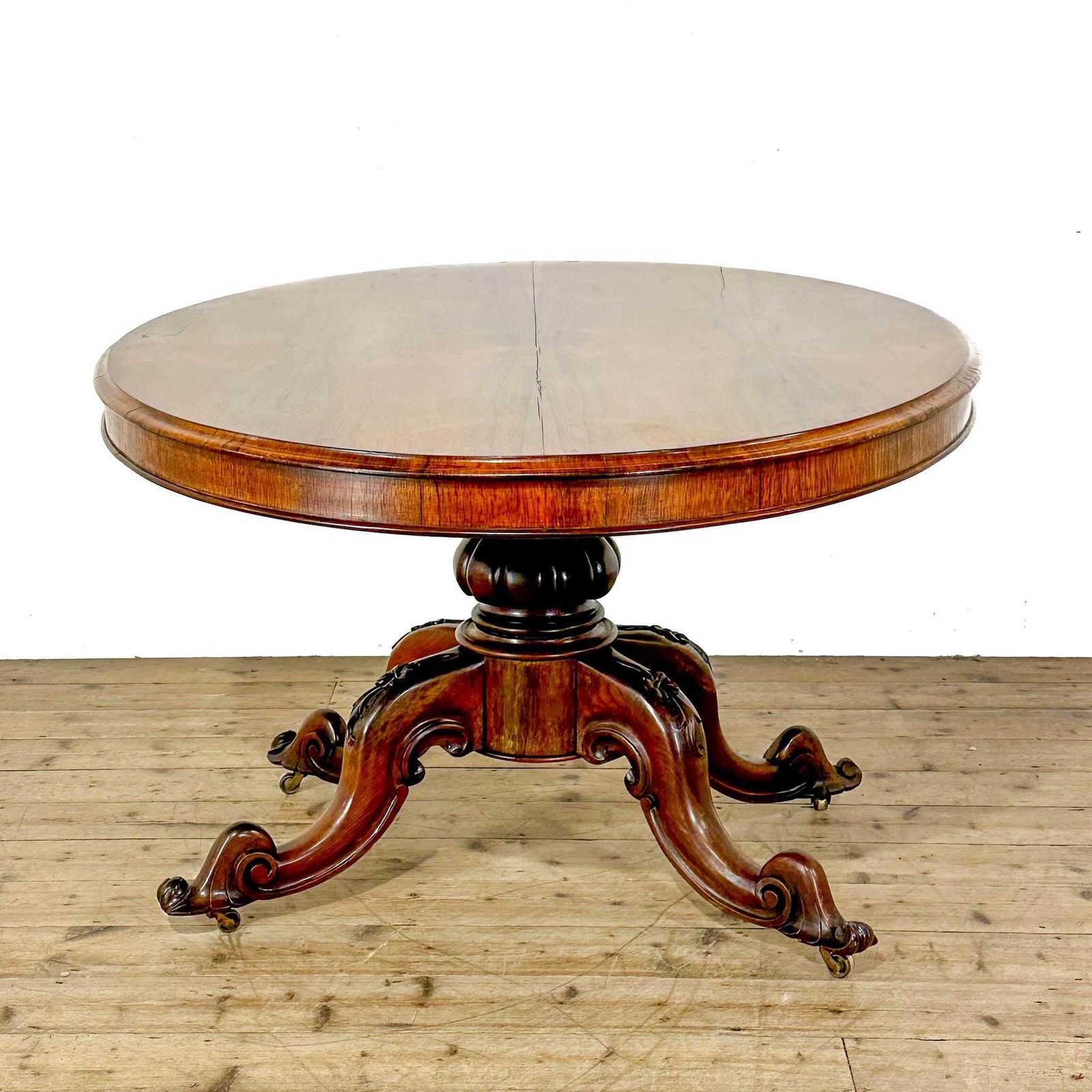 Antique 19th Century Rosewood Loo Table | Vintage Table | Rosewood Table | Antique Furniture | (M 6833) photo buy