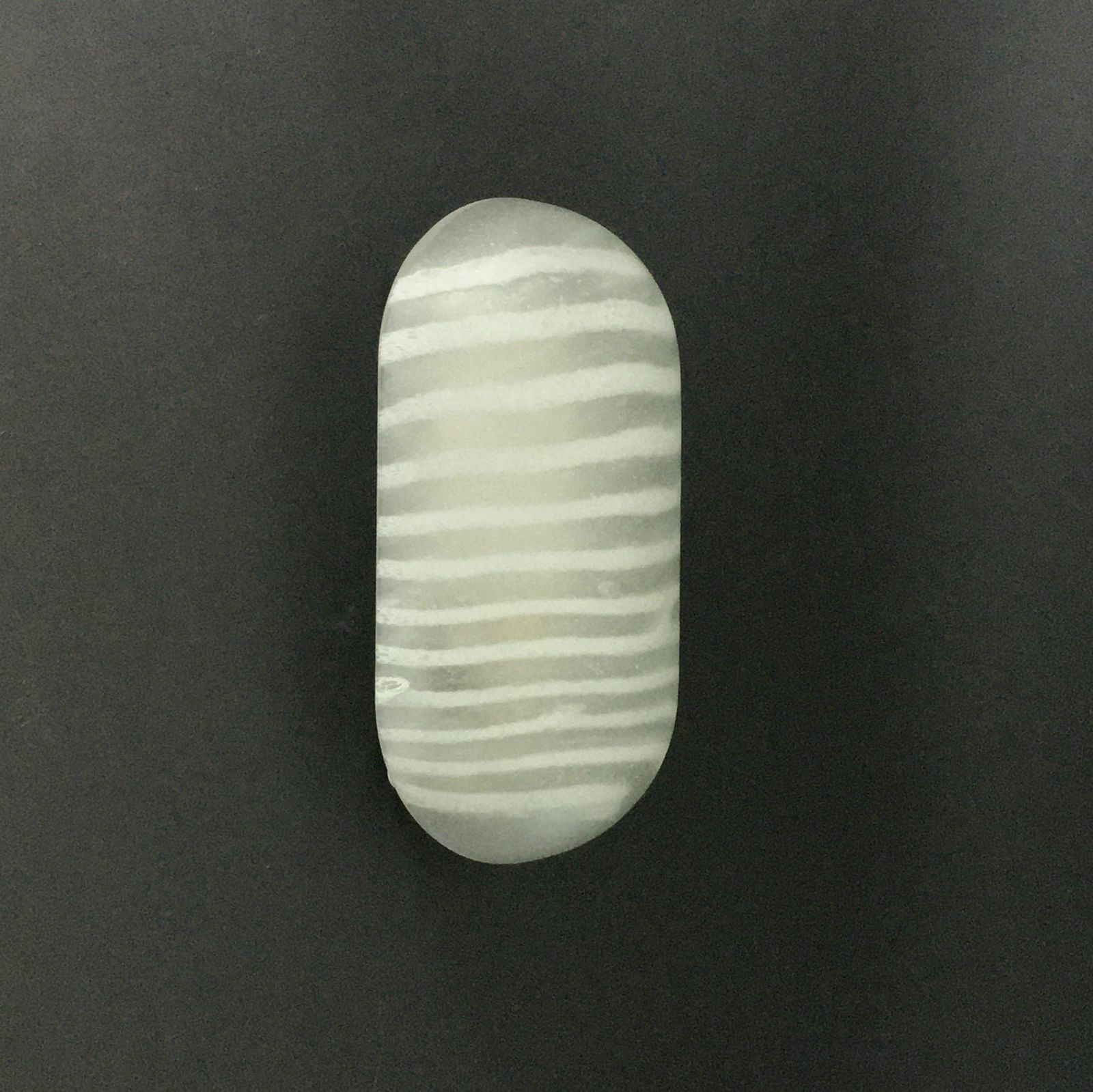 Pair Of 'Zebra' Striped Glass Wall Lamps From Peill & Putzler, Germany, 1970s photo furniture