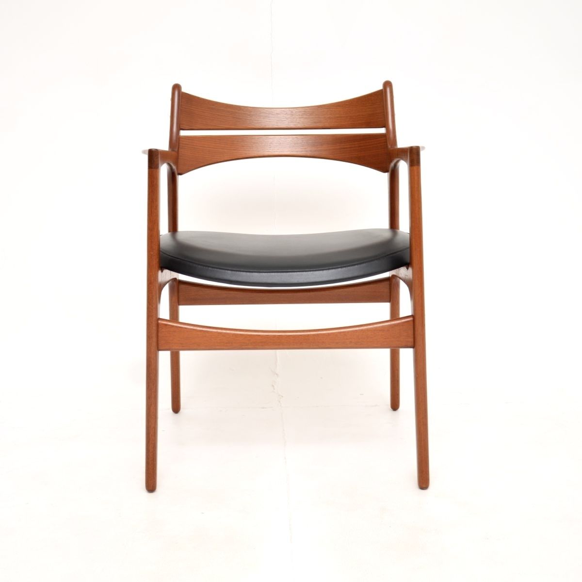 Danish Vintage Teak Carver Desk Chair / Armchair By Erik Buch photo furniture
