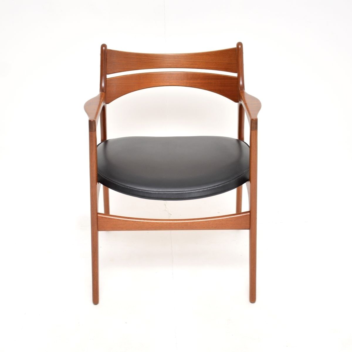 Danish Vintage Teak Carver Desk Chair / Armchair By Erik Buch photo 943.0