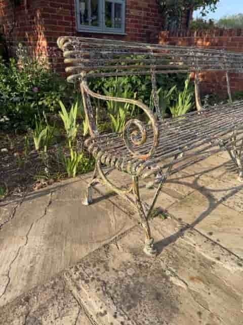 Arras 2m Bench, 1800s photo furniture