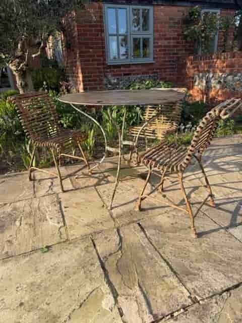 Arras Garden Chairs, 1800s photo Garden Furniture