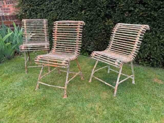 1500.0 Arras Garden Chairs, 1800s photo