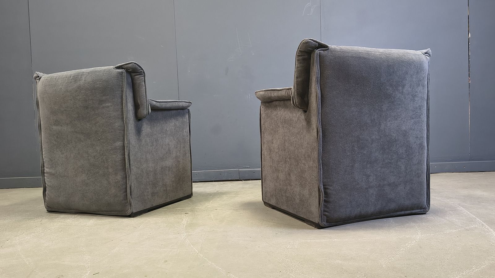 Lauriana Armchairs By Afra And Tobia Scarpa For B&B Italia, 1970s photo for sale