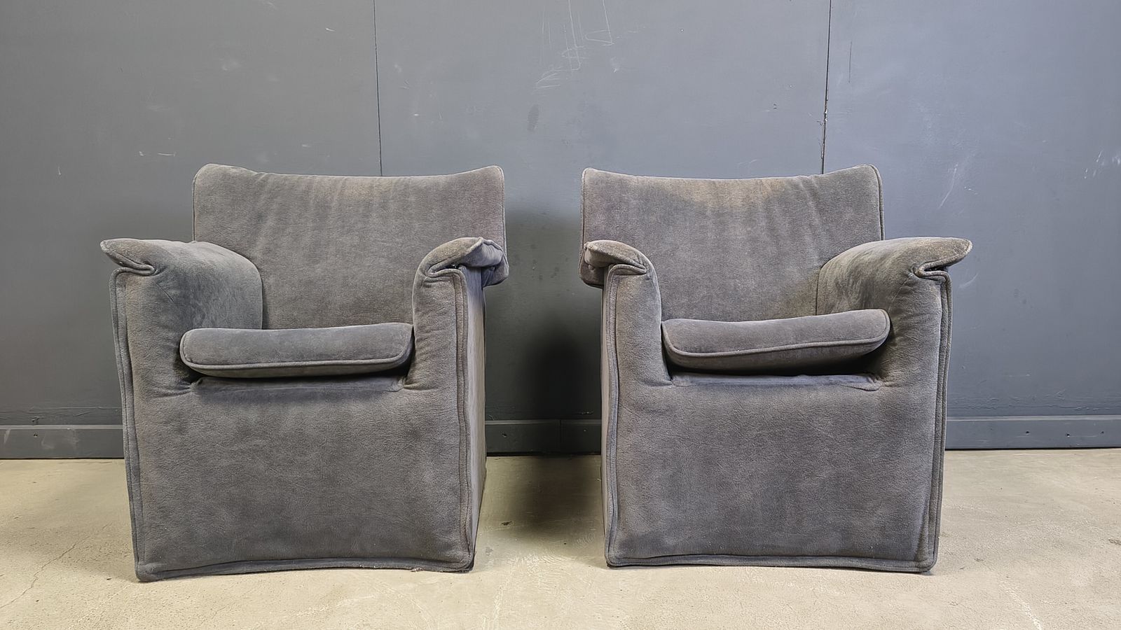 Lauriana Armchairs By Afra And Tobia Scarpa For B&B Italia, 1970s photo buy