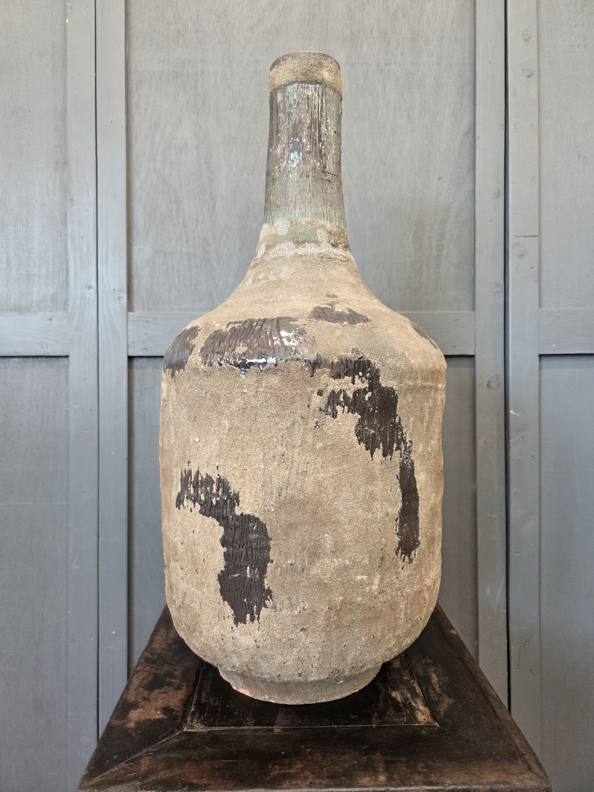 Large 19th Century Southern European Terracotta Storage Vessel photo 175.0