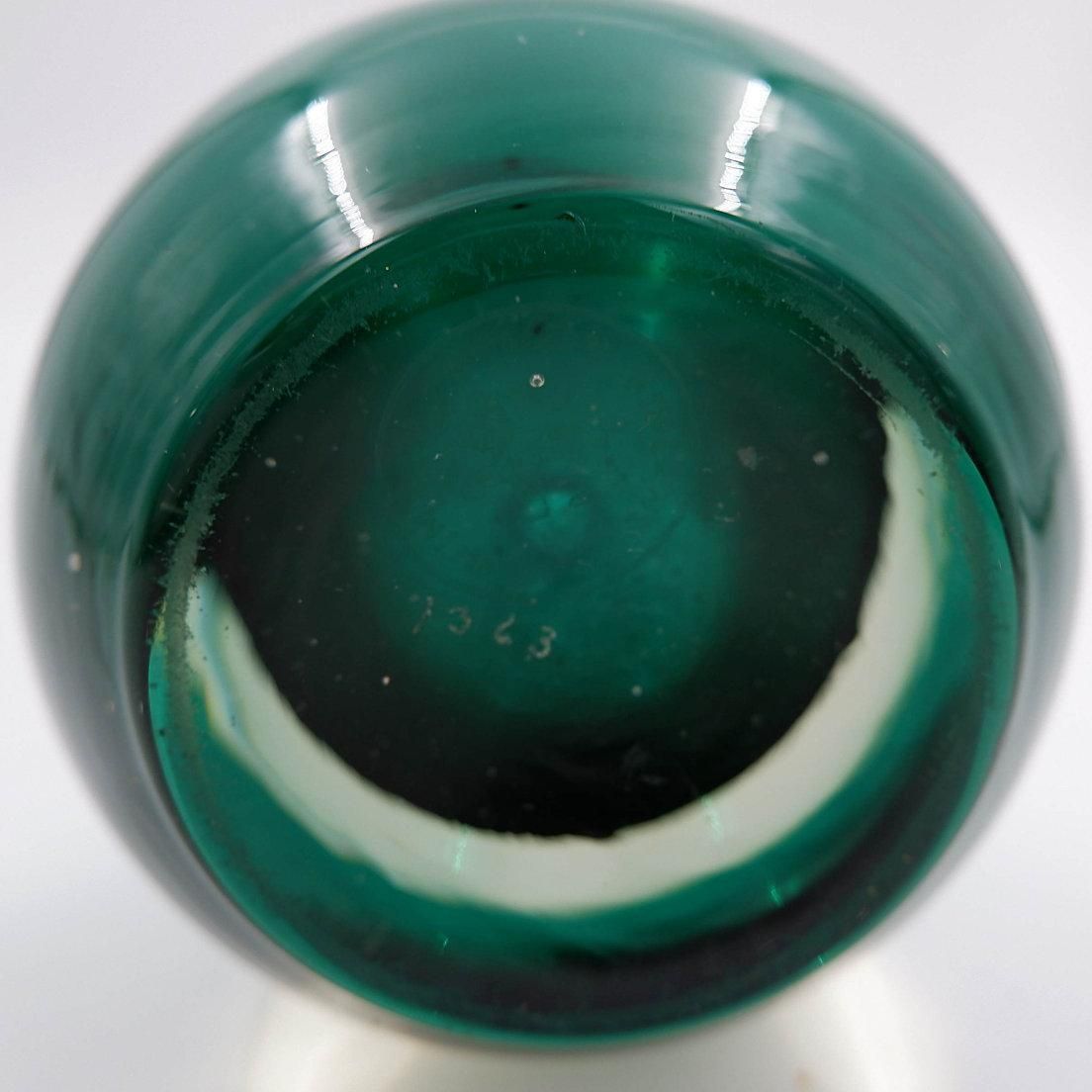 Green Kolben Vase By Tamara Aladin Riihimaki For Riihimaen Lasi Oy, Finland photo Home Decor