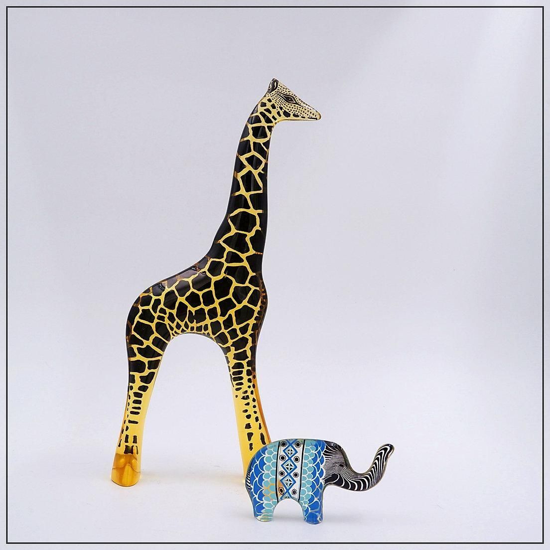 Abraham Palatnik Giraffe Lucite Acrylic Sculpture Figurine   Brazil 1970s photo furniture