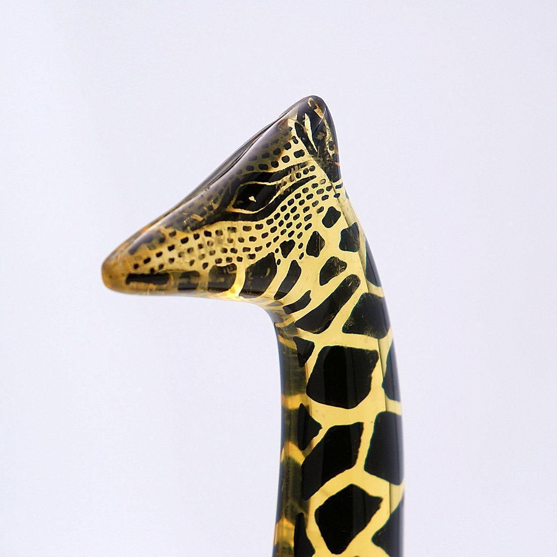 Abraham Palatnik Giraffe Lucite Acrylic Sculpture Figurine   Brazil 1970s photo for sale