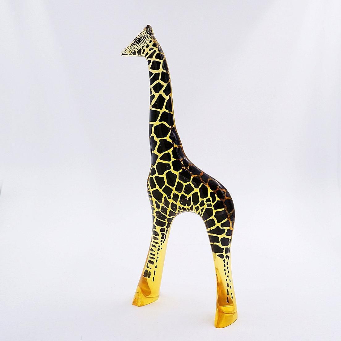 Abraham Palatnik Giraffe Lucite Acrylic Sculpture Figurine   Brazil 1970s photo vintage