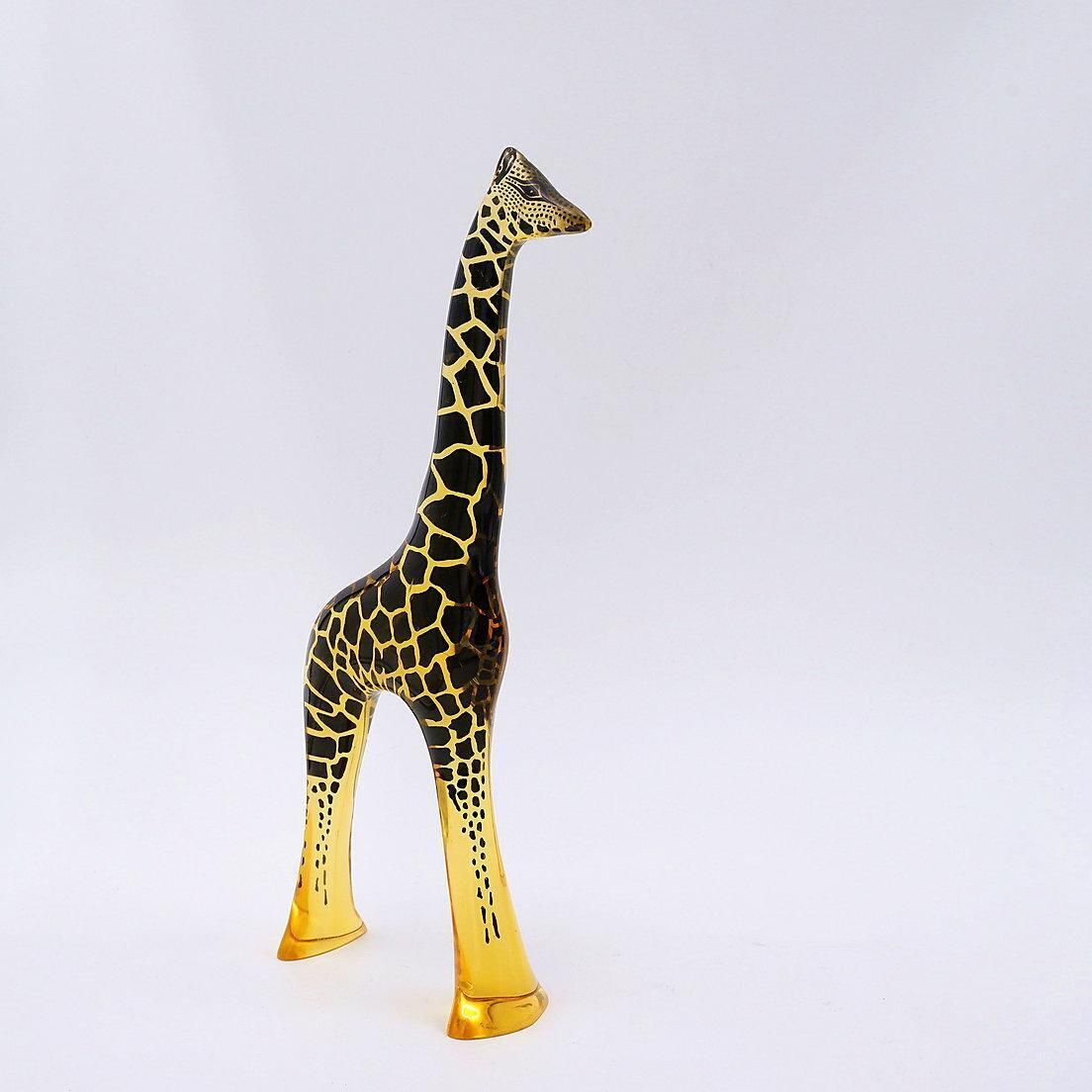 photo vinterior Abraham Palatnik Giraffe Lucite Acrylic Sculpture Figurine   Brazil 1970s