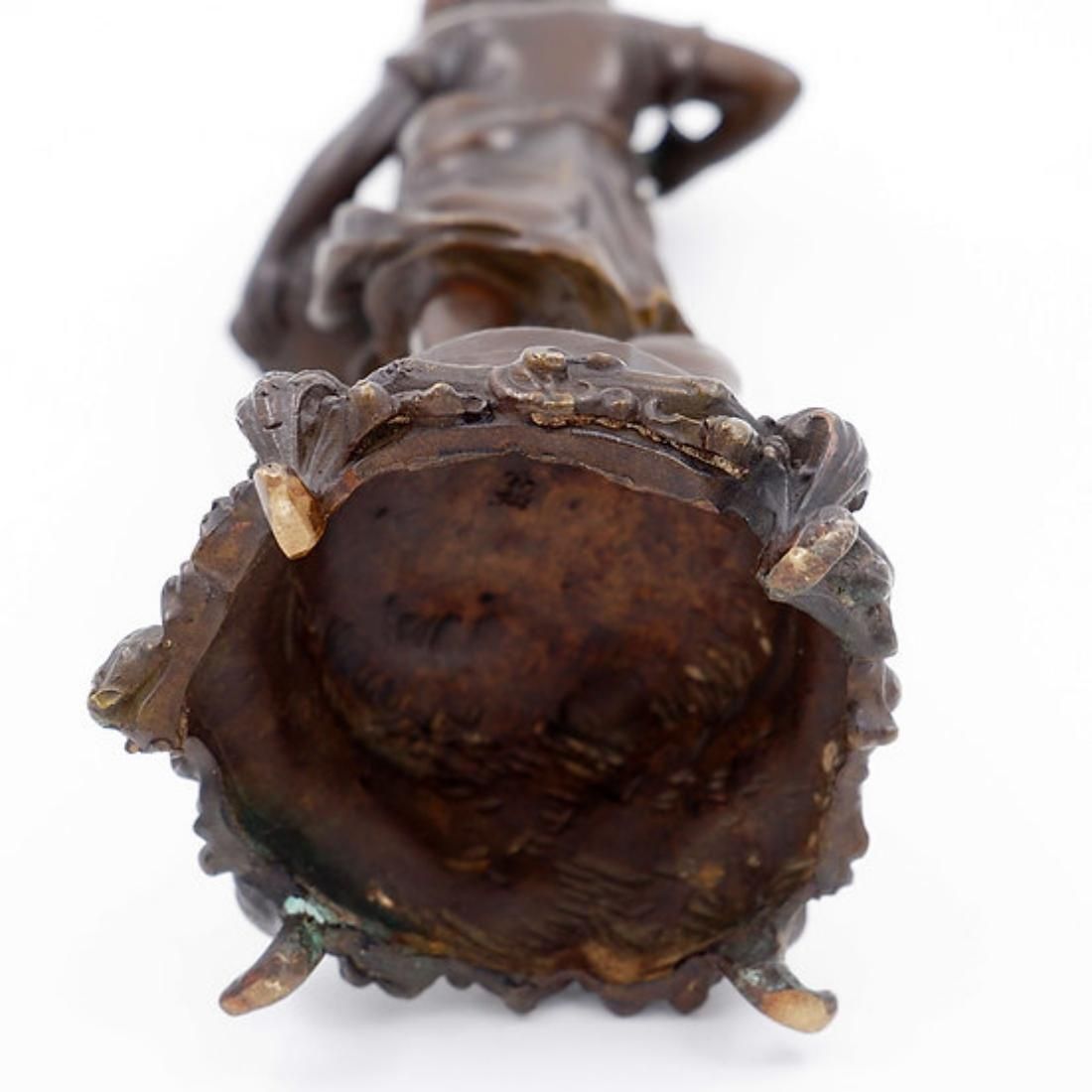 photo vinterior Bronze Boy With Butterfly By Auguste Moreau, France, Late 19th Century