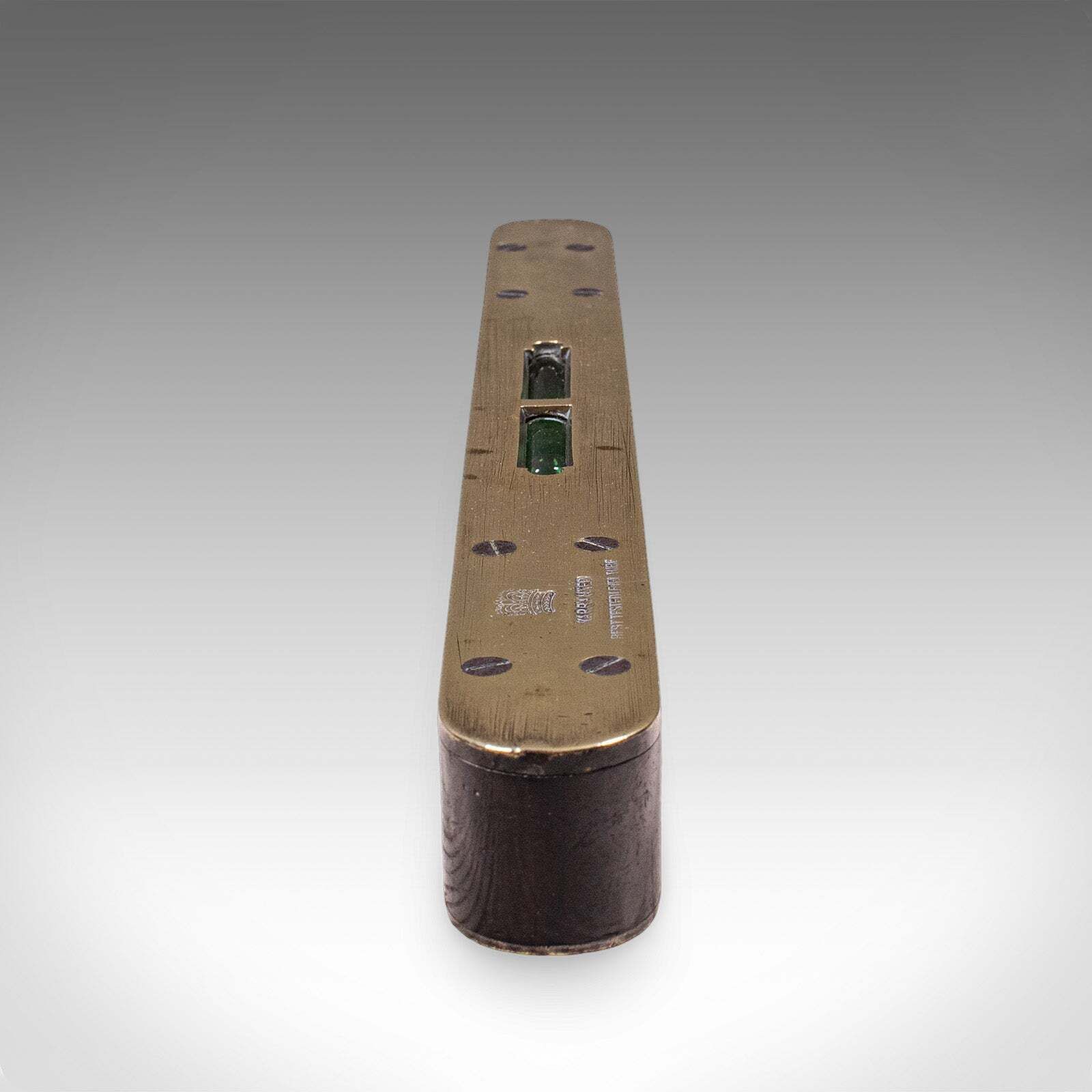 Antique Boat Builder's Spirit Level, English, Tradesman's Instrument, Edwardian photo for sale