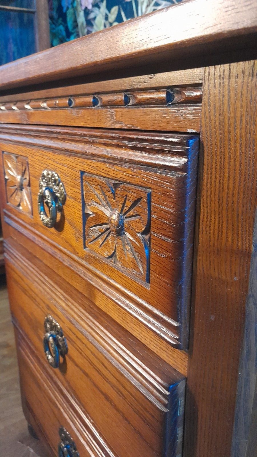 Old Charm 3 Drawer Chest Of Drawers/Lamp Table/Bedside Tables photo buy