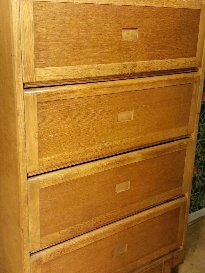 Pair Of Tall Mid Century Er Staverton Barrister Bookcases Silid Oak photo 1499.0