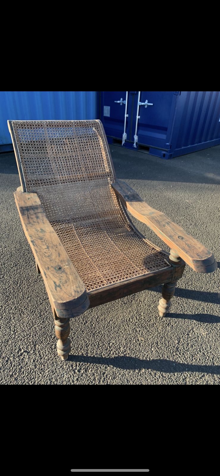 Antique 19th Century Plantation Chair photo for sale