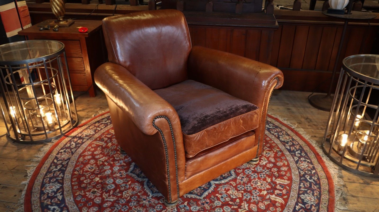 Furniture Superb Chairs Of Bath Club Leather Armchair Antique Saddle Tan Reversible Seat🚚 photo