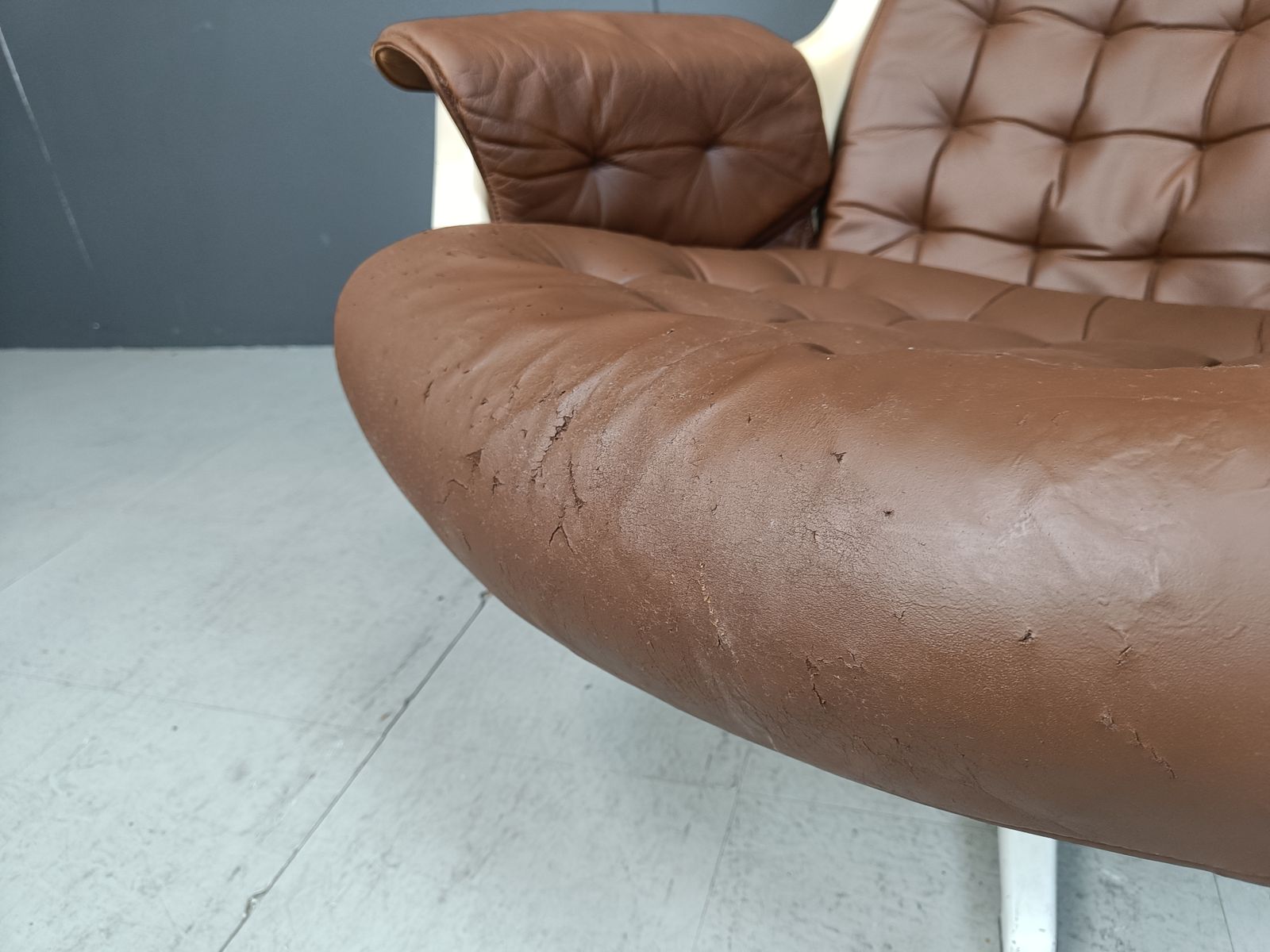 Mid Century Space Age Galaxy Armchair By Alf Svensson For Dux, 1968 photo buy