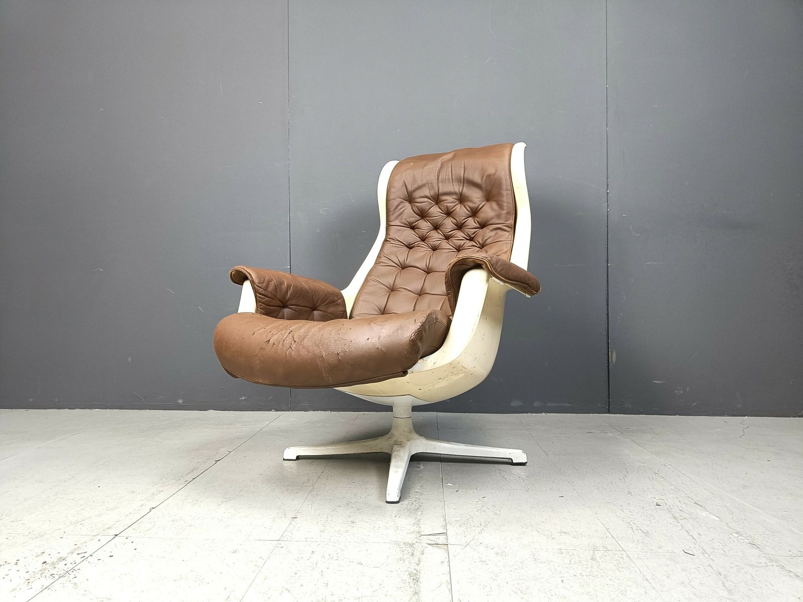 Mid Century Space Age Galaxy Armchair By Alf Svensson For Dux, 1968