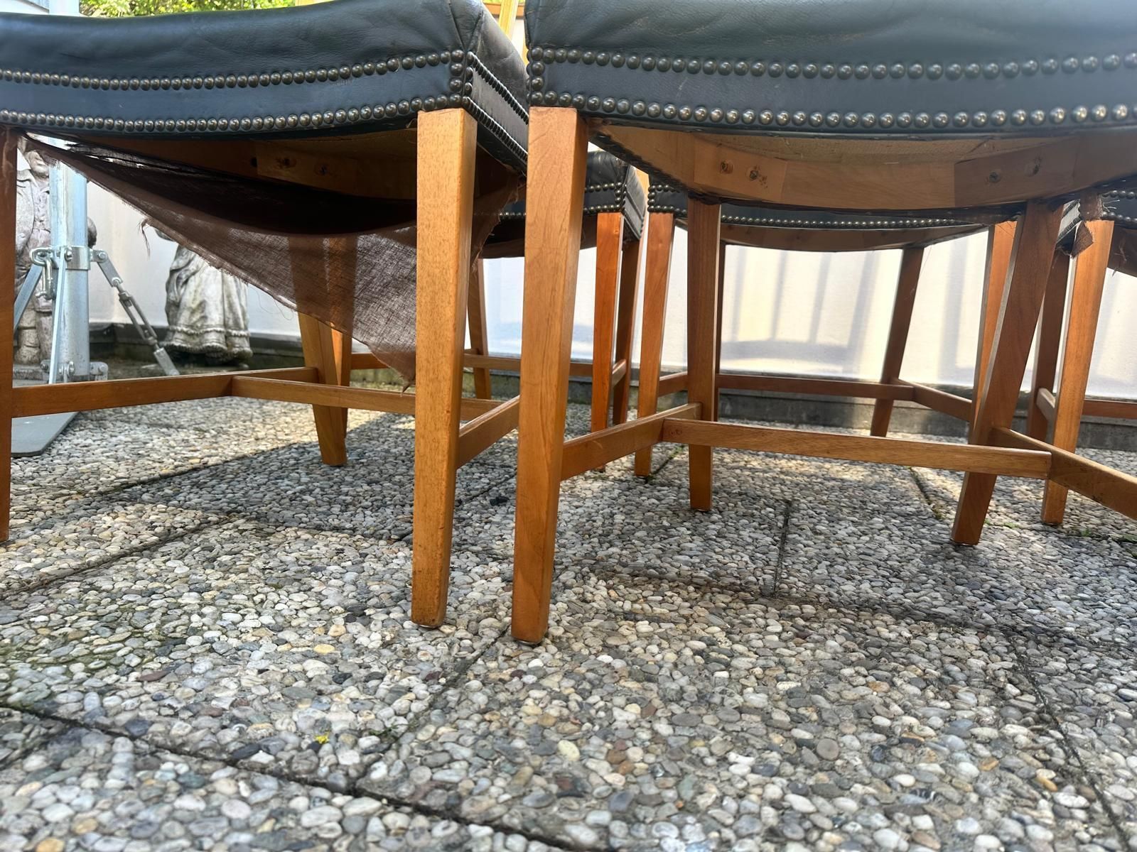 10 X Frank Josef Chairs Model 620 Svenskt Tenn Walnut Swedish photo buy