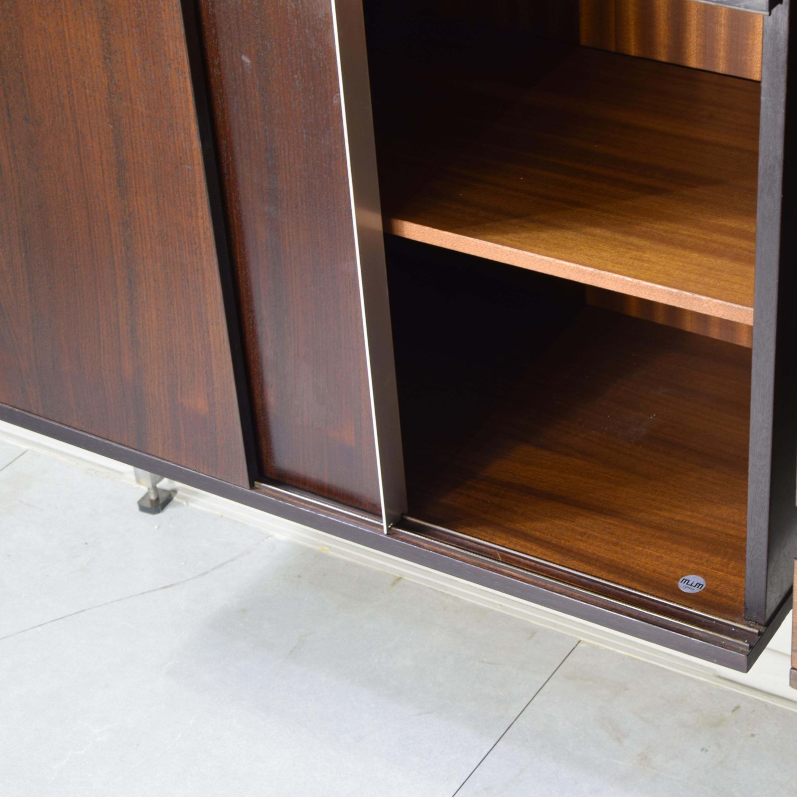 Furniture Ico Parisi Libreria A Parete Per Mim Roma 1960s photo