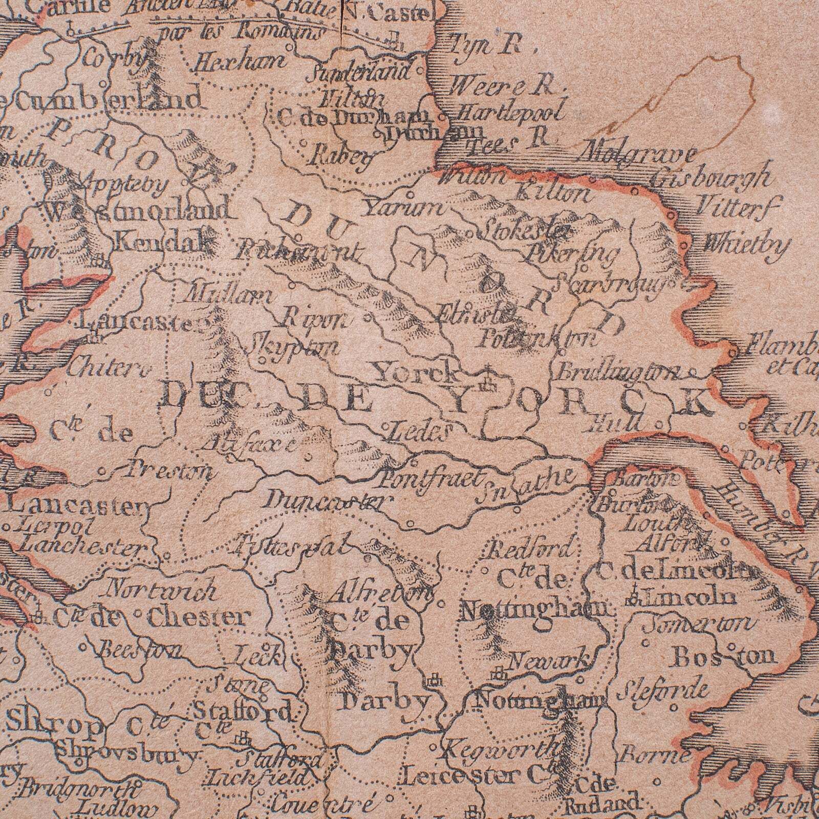 photo for sale Antique Map Of England & Wales, French, Framed Cartography, Georgian, Circa 1780