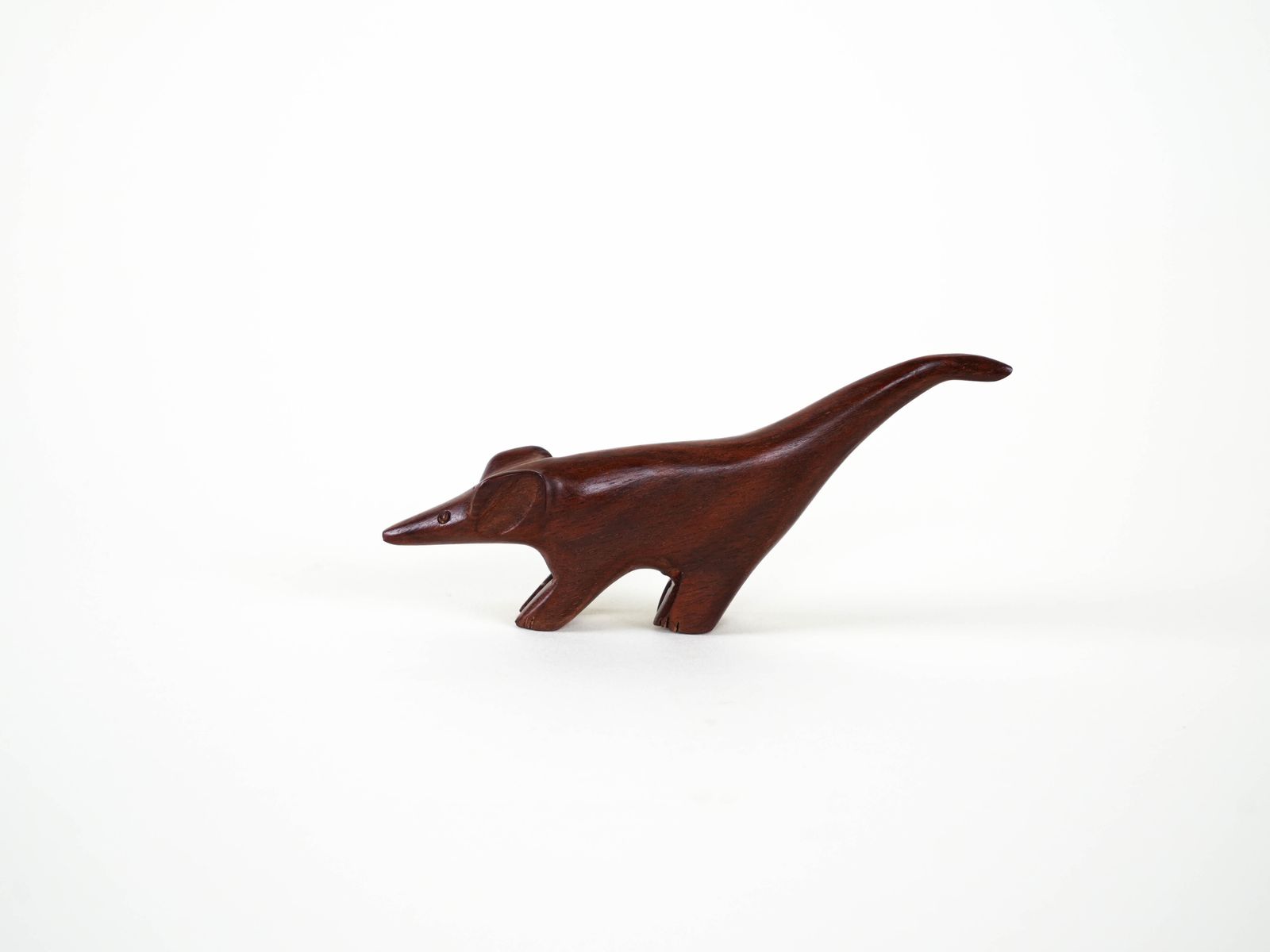 Teak Animal Figurine, Danish Design, 1970s, Made In Denmark photo for sale