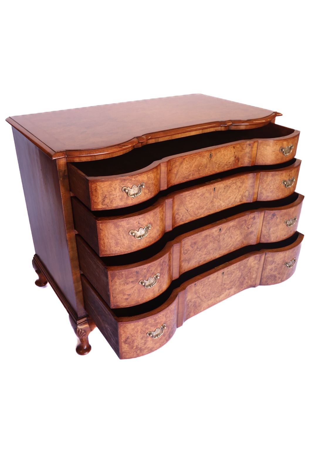 Fine Queen Anne Revival  4 Drawer Chest 1920s photo furniture