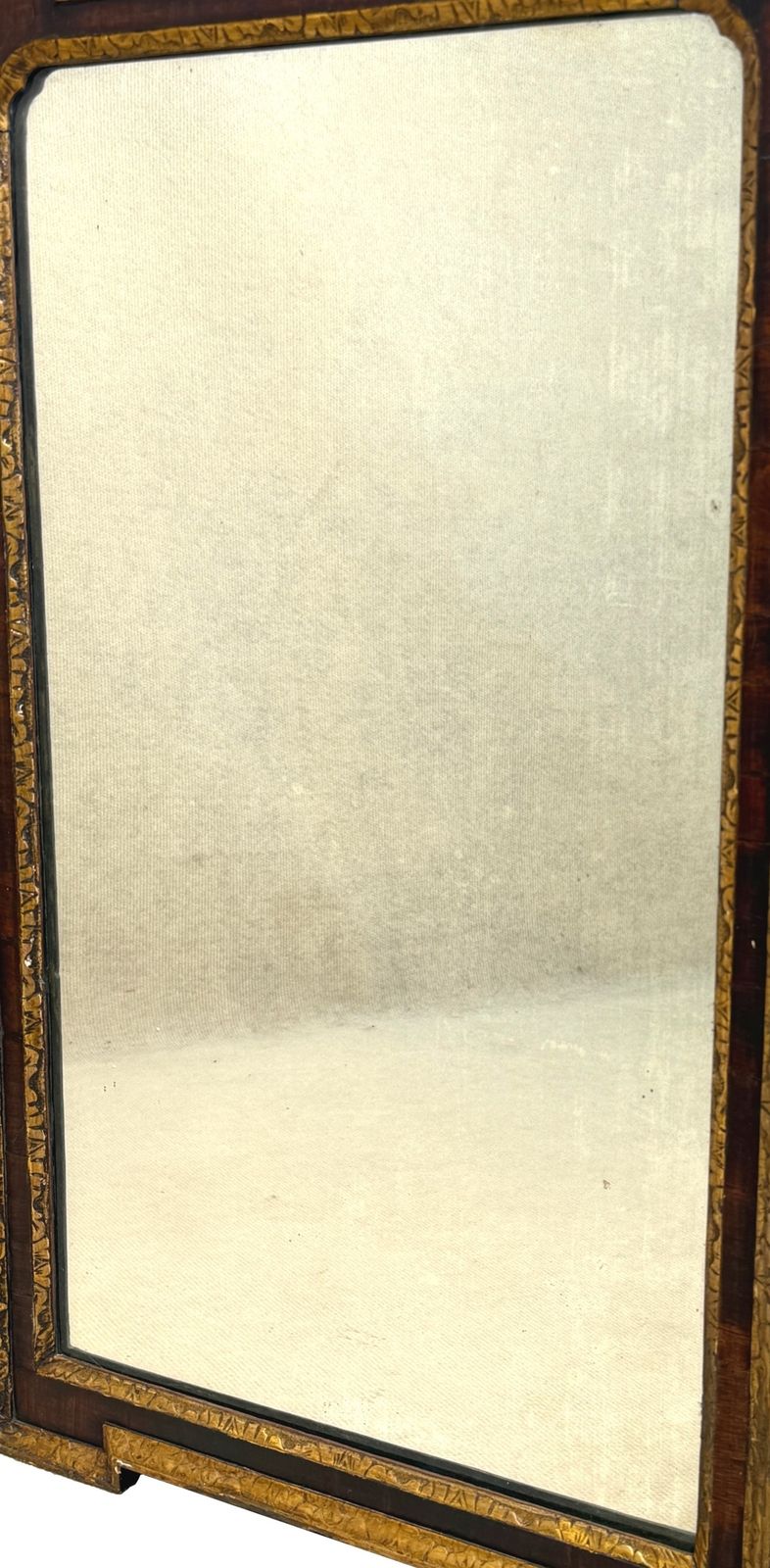 Early 18th Century Georgian Walnut & Gilt Wall Mirror (England, Circa 1720) photo 1500.0
