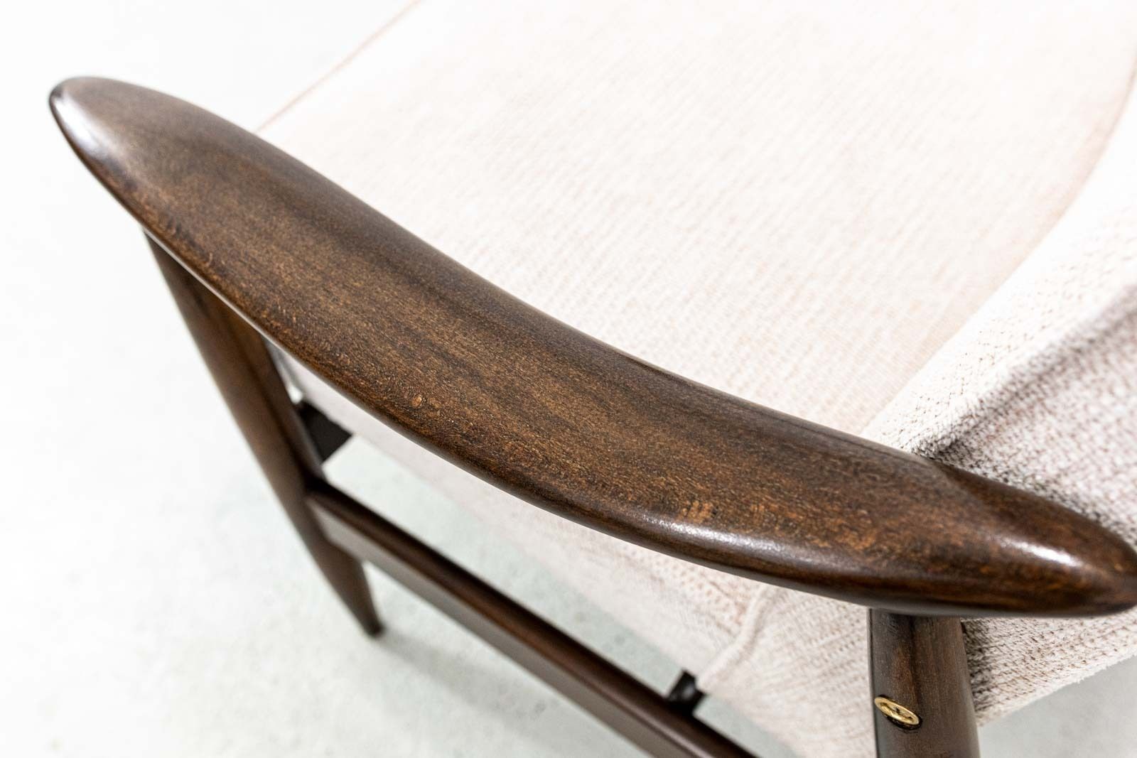 Meubels Mid Century Fauteuil Gfm 87 Van Juliusz Kędziorek, Gfm, Polen, Jaren 1960 photo