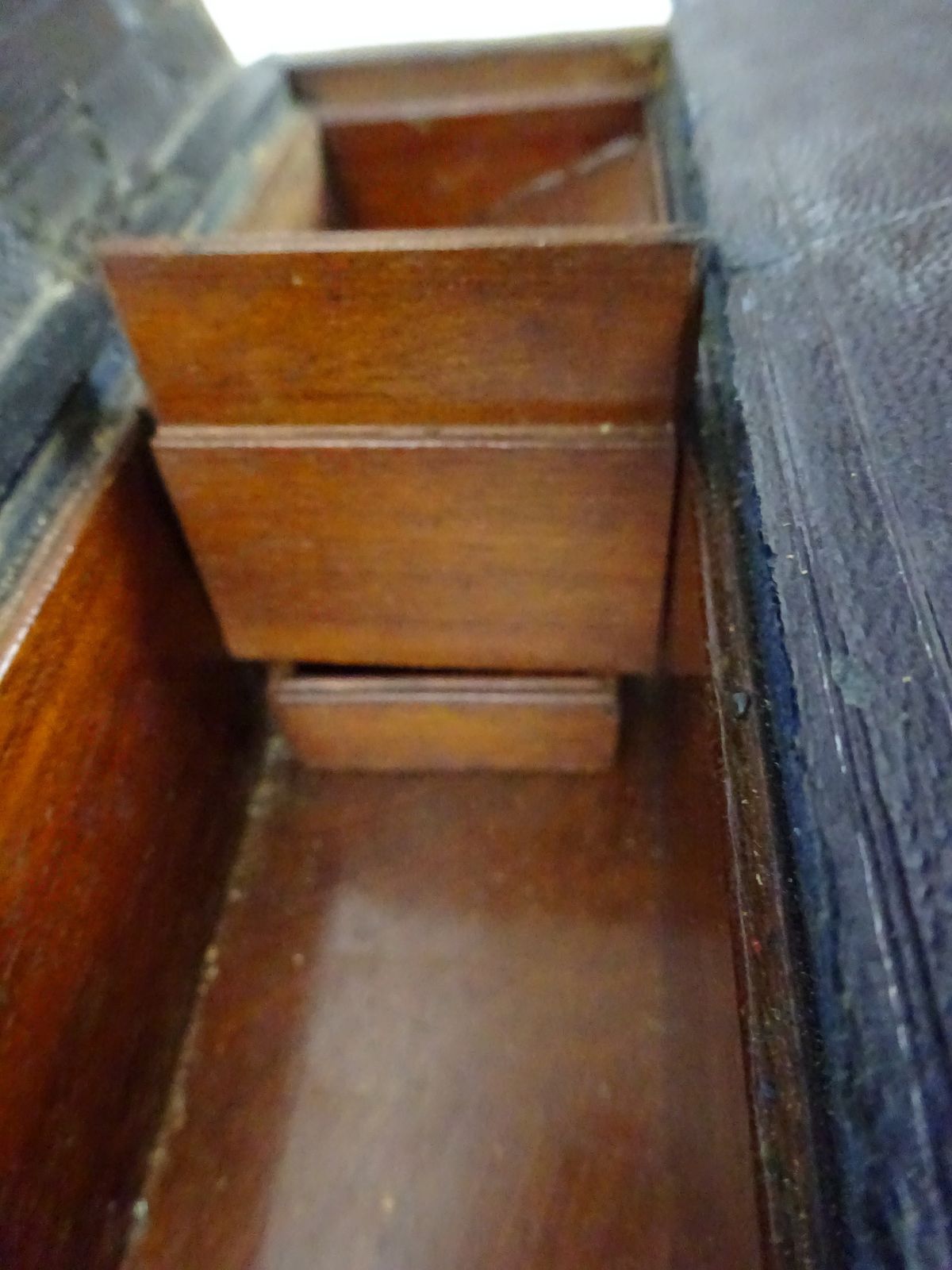 photo furniture Book Form George Austin Mid 1800s Portable Campaign Writing Slope For Restoration