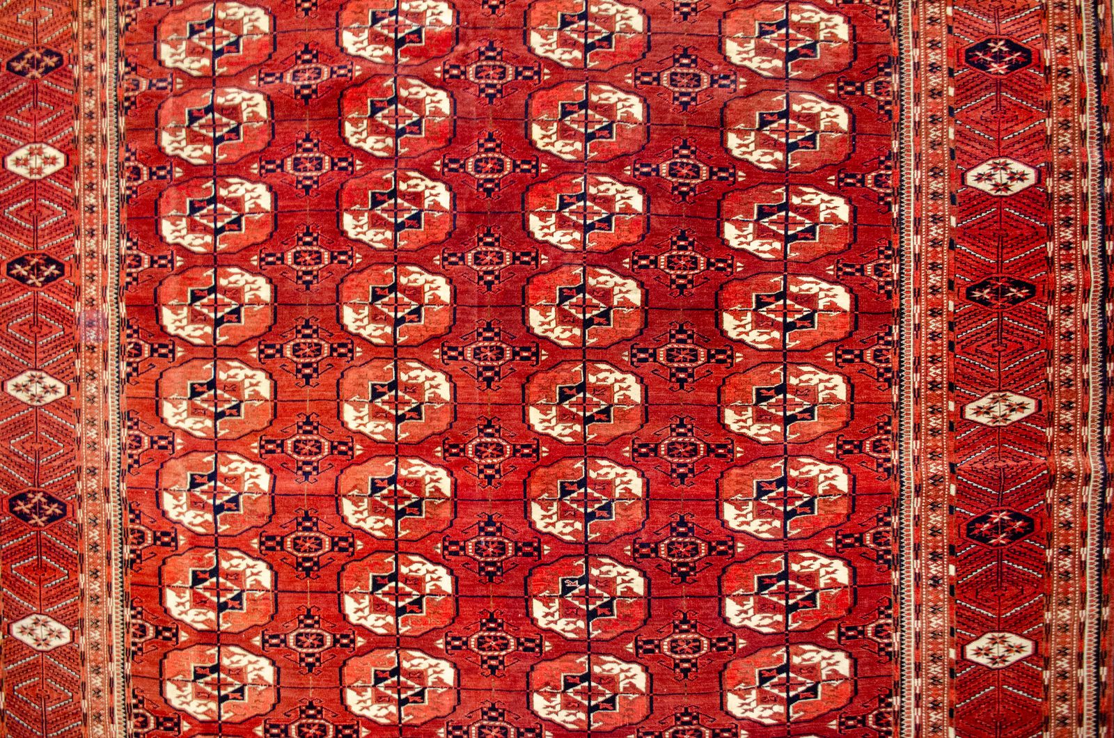 Antique Turkman Carpet 310x220cm photo 6600.0