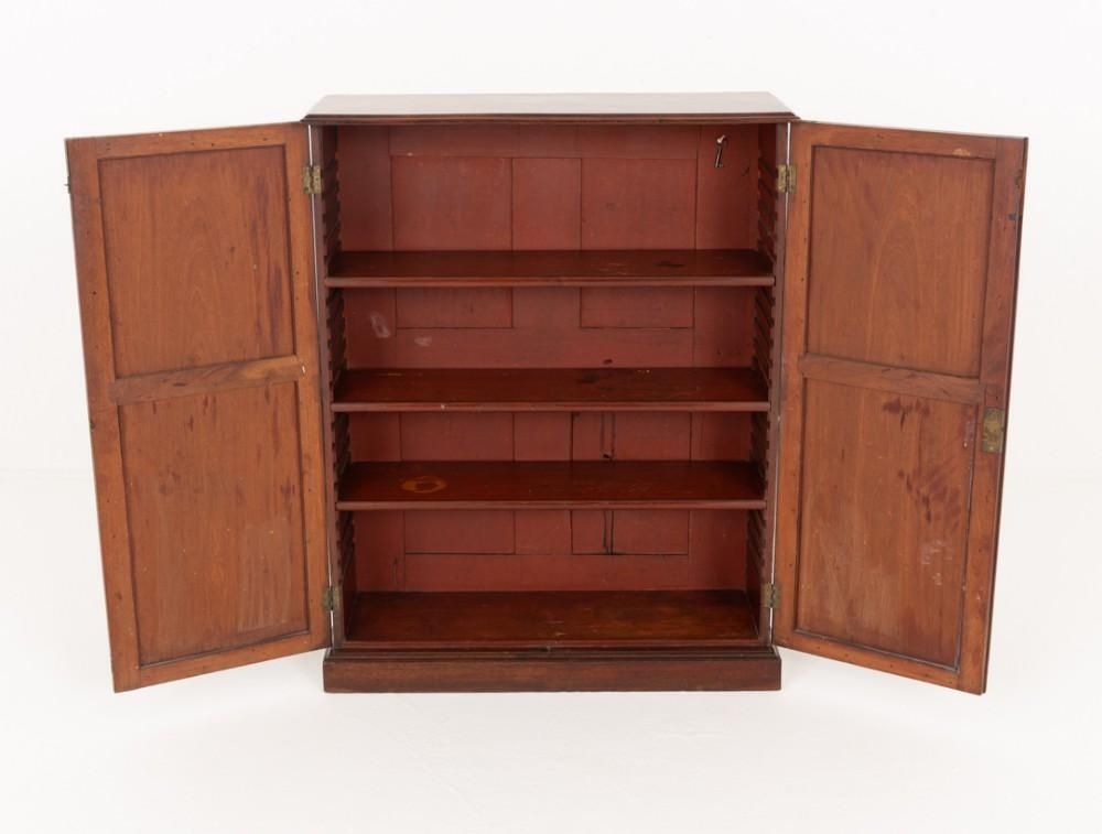 Victorian Cabinet Mahogany Chest Period Antique 1850 photo Furniture