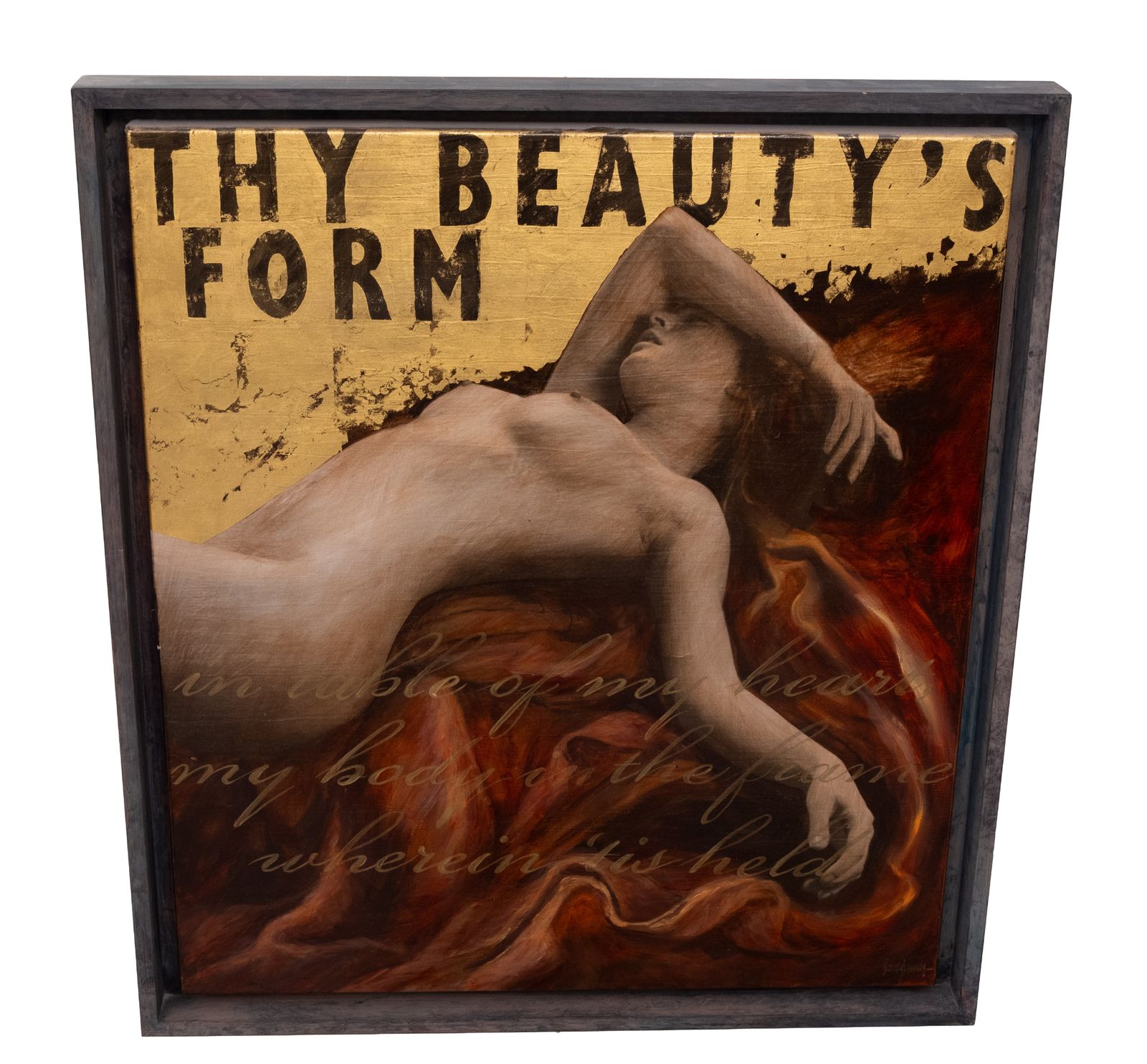 Ronald Schmets Photograph Painting ''Thy Beauty 'S Form'' 2003 photo 1550.0