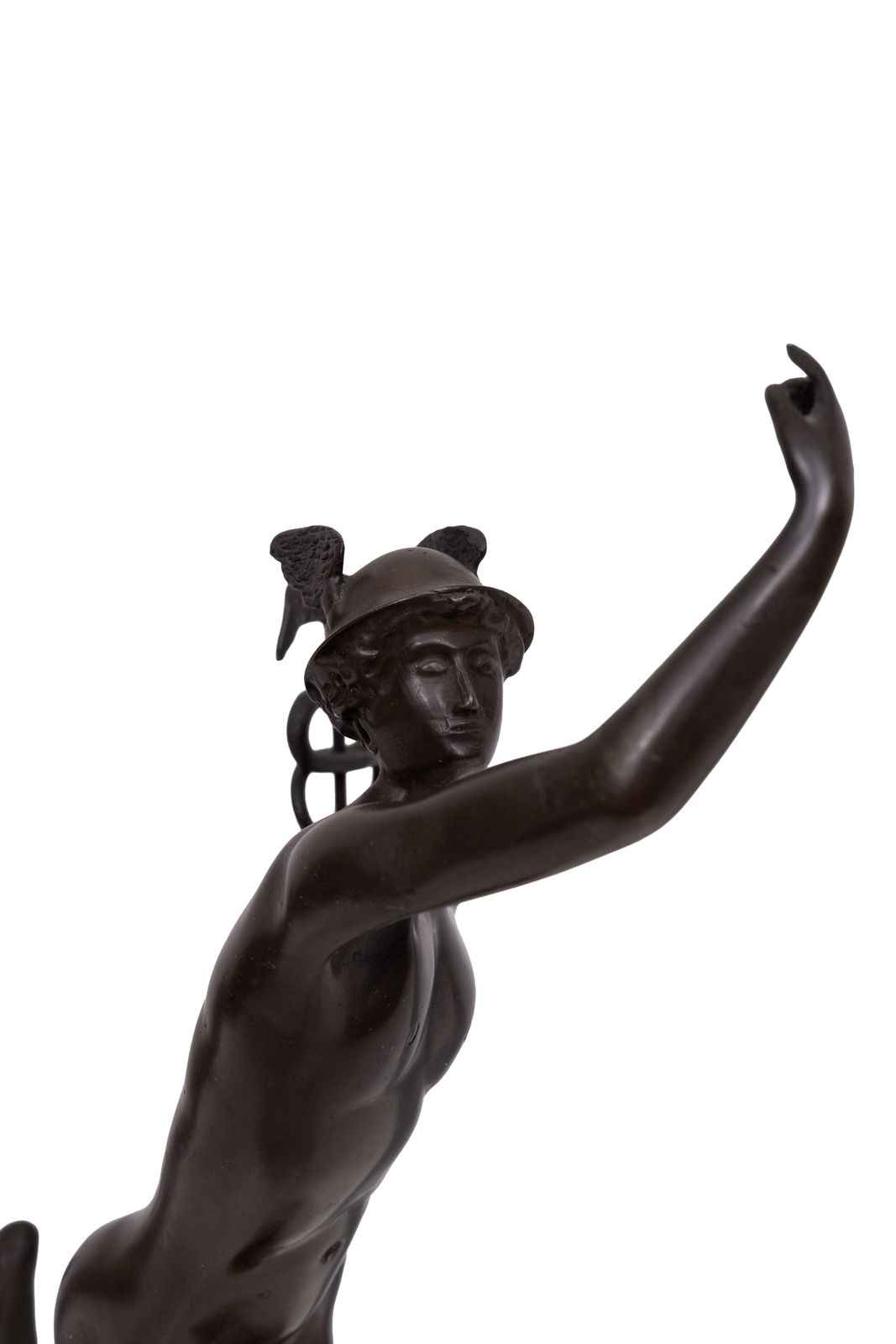 Italian Bronze Sculpture Of Mercury/Hermes After Giambologna photo for sale