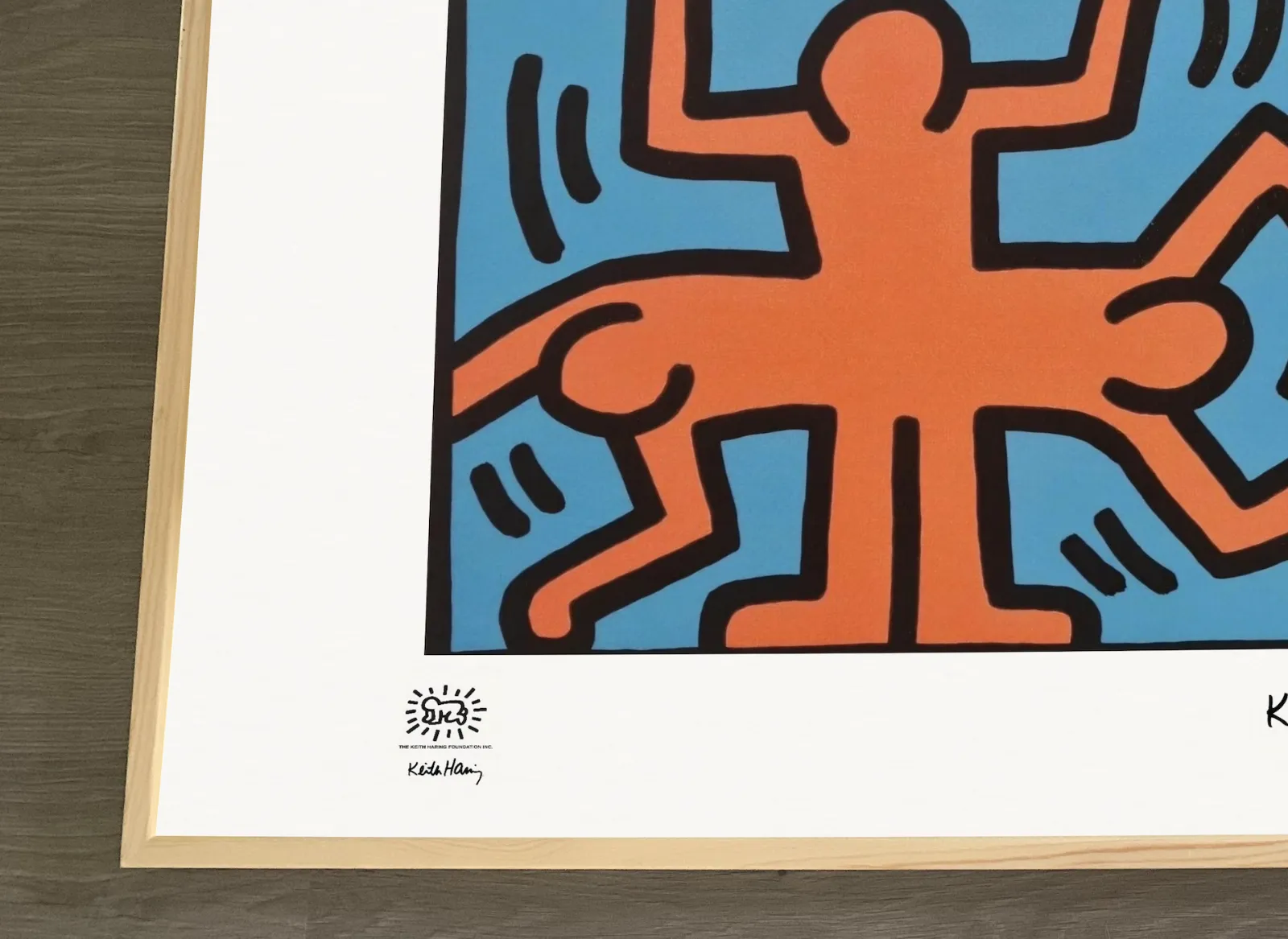Keith Haring – Pop Shop Framed Pop Art Print | Ready To Hang photo Art
