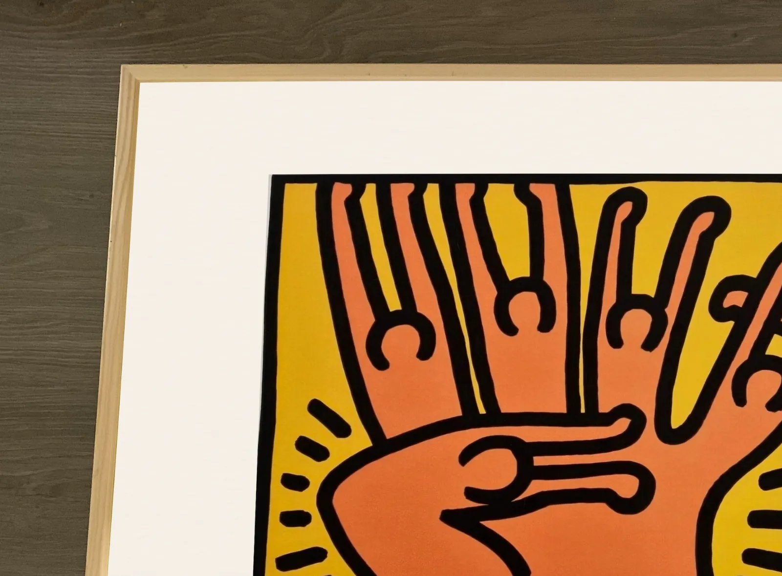 Keith Haring – Pop Shop Framed Archival Print | Ready To Hang photo for sale
