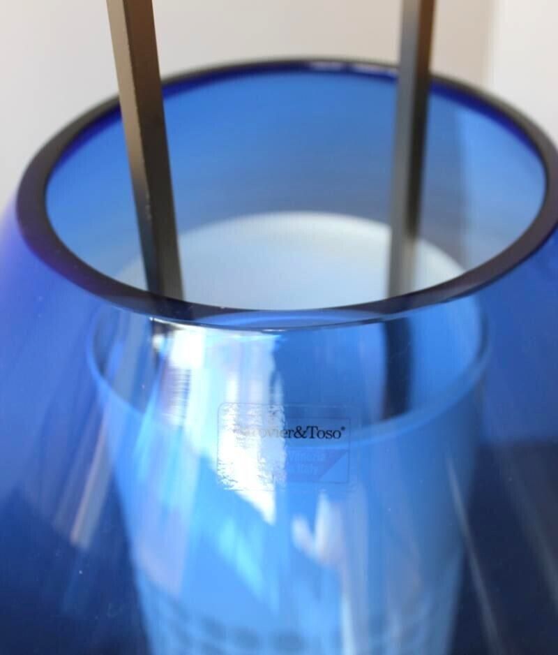 Barovier & Toso   Blue Lanterna Lamp By Barovier & Toso photo furniture
