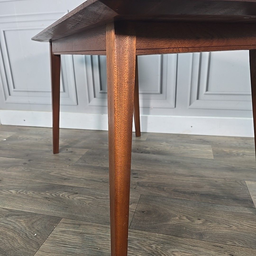 photo for sale Vintage Coffee Table Danish Inspired  Atomic Sputnik Mid Century Teak Wooden