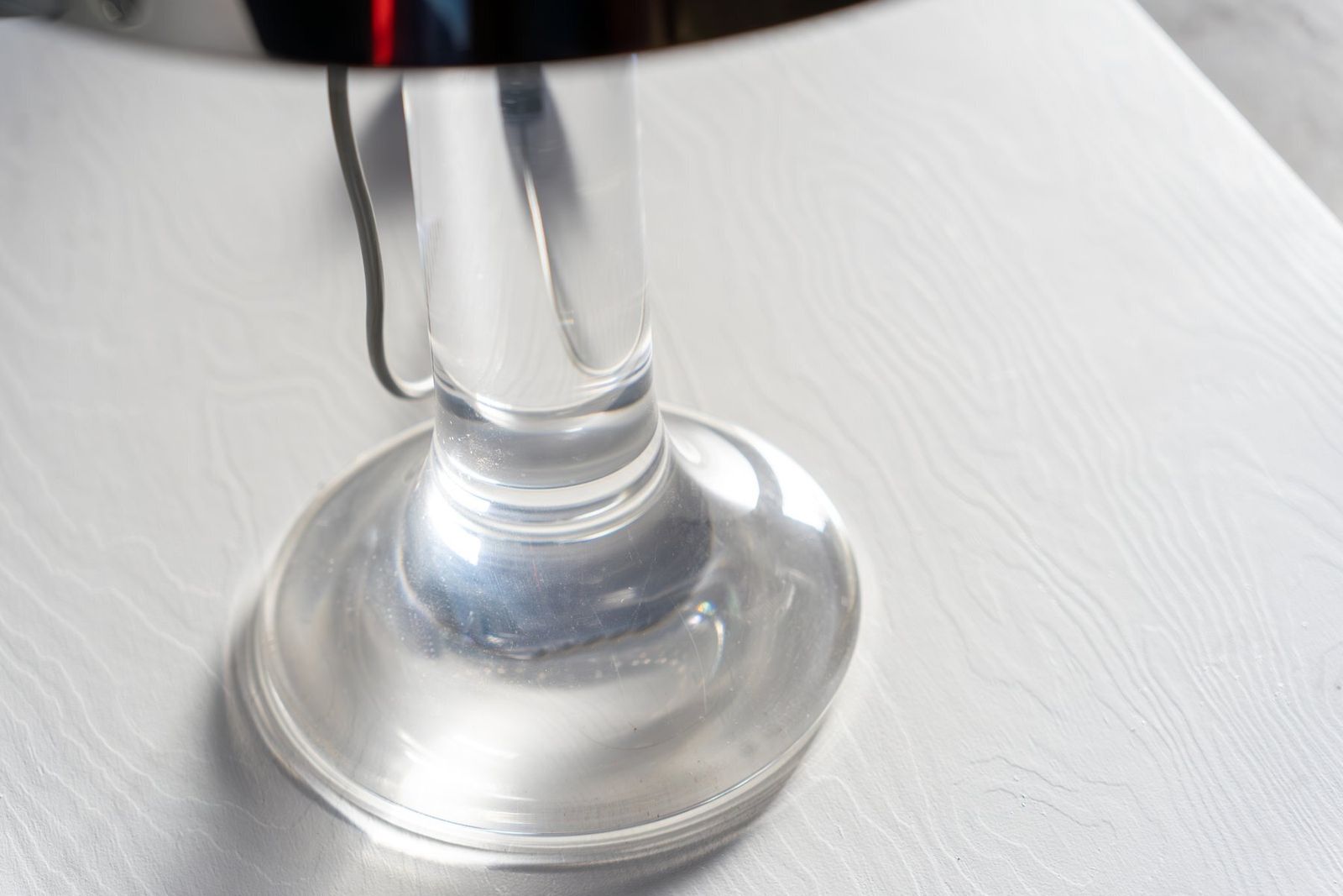 Acrylic Glass Table Lamps By Luigi Massoni For Guzzini, Italy, 1970s, Set Of 2 photo buy