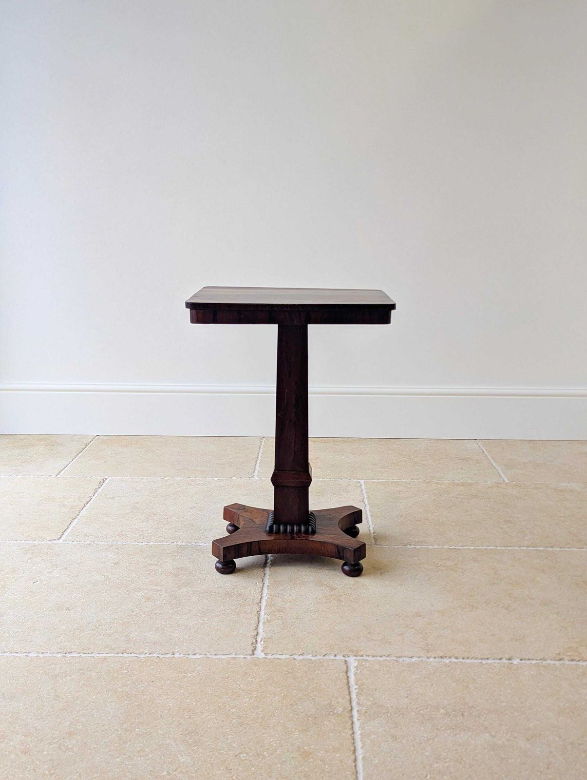 Antique Regency Rosewood Pedestal Occasional Table C.1820 photo 745.0